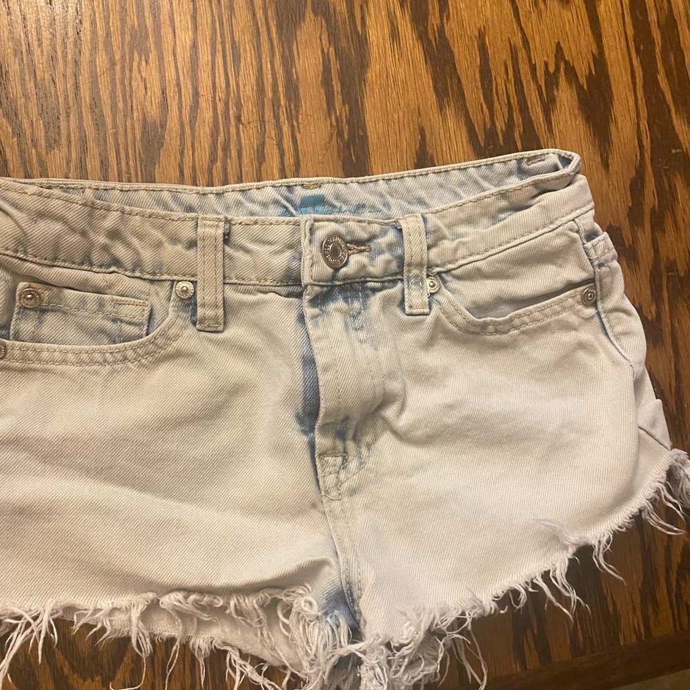 7’s sevens for mankind girls size 10 jeans shorts